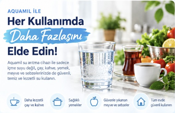Aquamil su arıtma tanıtımı